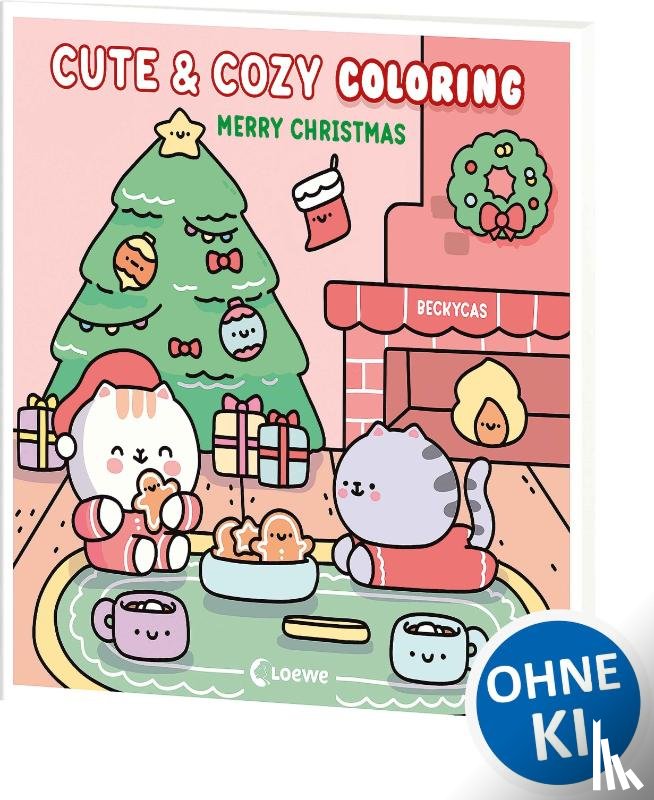  - Cute & Cozy Coloring - Merry Christmas