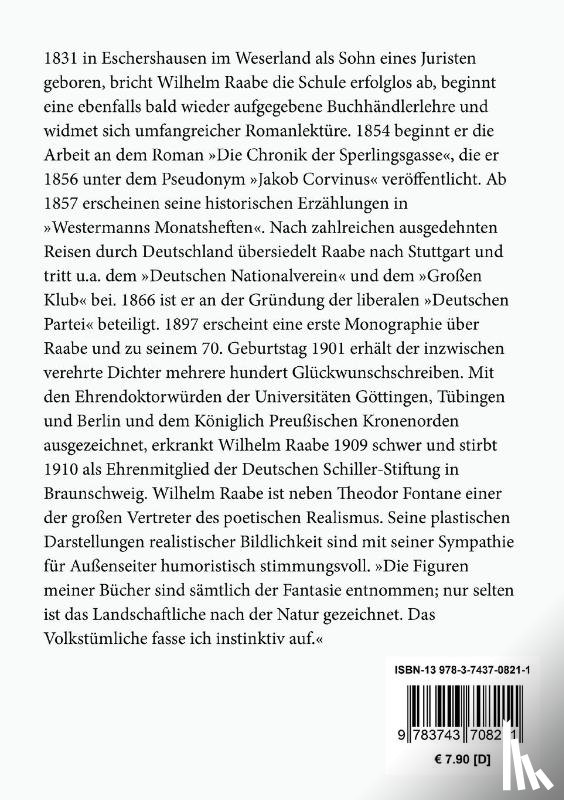 Raabe, Wilhelm - Alte Nester