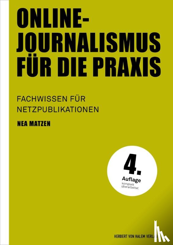 Matzen, Nea - Online-Journalismus für die Praxis