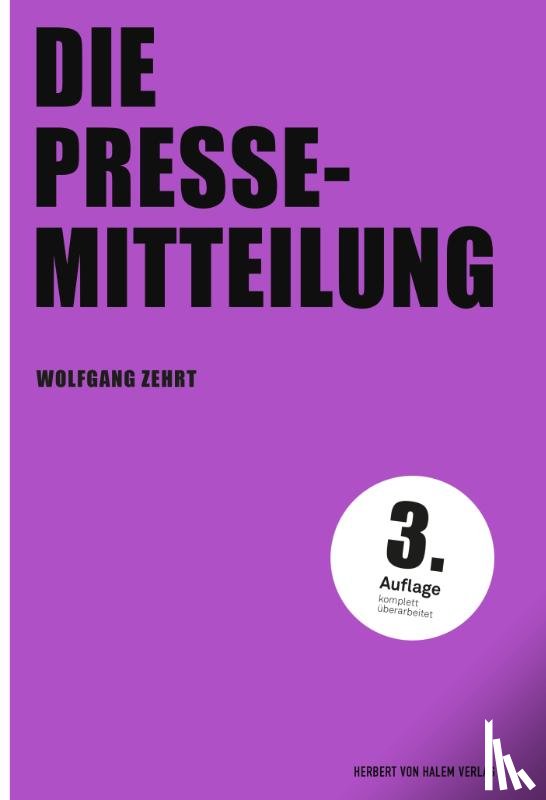 Zehrt, Wolfgang - Die Pressemitteilung