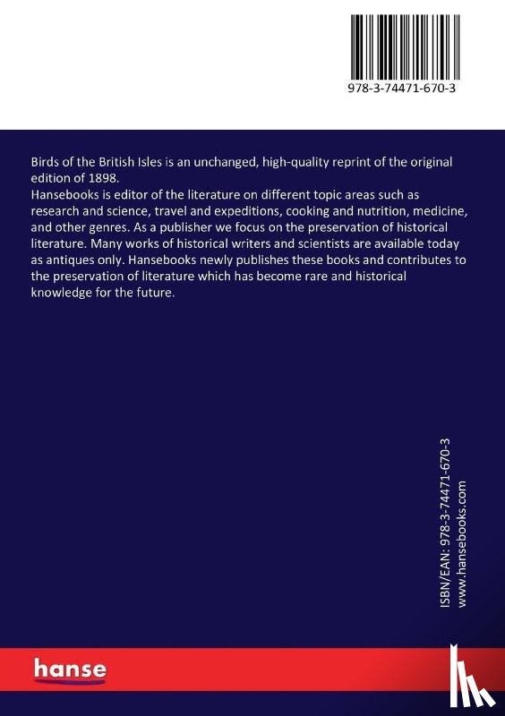 Dixon, Charles, Duncan, John - Birds of the British Isles