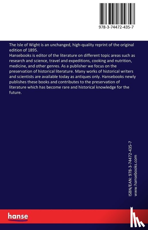 Cornish, C J (Charles John), Cornish, Charels John - The Isle of Wight