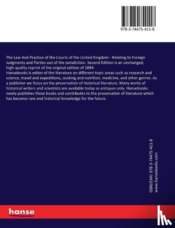 Piggot, Francis Taylor - The Law And Practice of the Courts of the United Kingdom