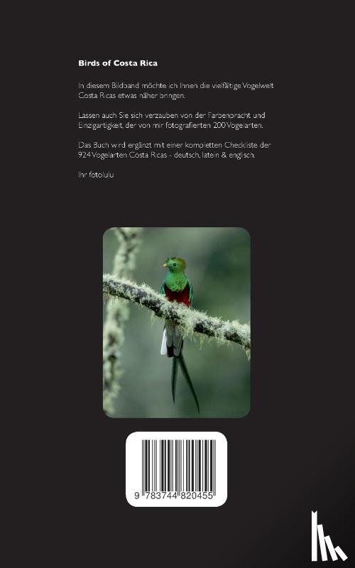 Fotolulu - Birds of Costa Rica