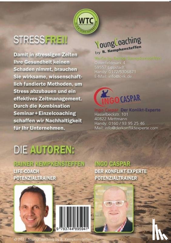 Caspar, Ingo, Kempkensteffen, Rainer - Der Stress mit dem Stress