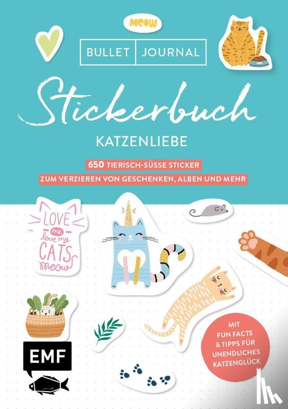  - Bullet Journal Stickerbuch - Katzenliebe
