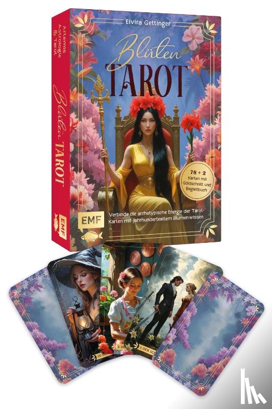 Gettinger, Elvira - Tarot-Kartenset: Blütentarot | Verbinde die archetypische Energie der Tarot-Karten mit jahrhundertealtem Blumenwissen