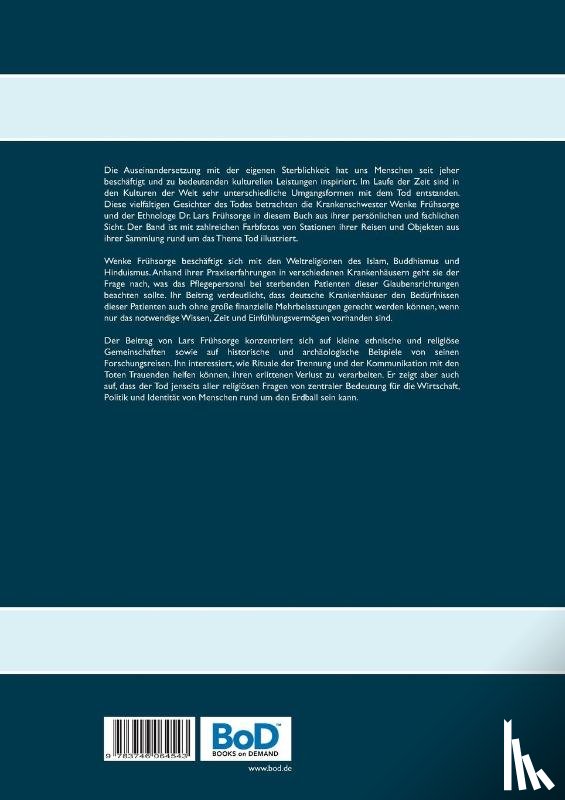 Fruhsorge, Wenke, Fruhsorge, Lars - Der Tod hat viele Gesichter