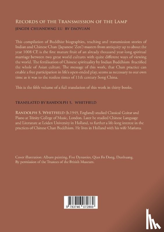 Daoyuan - Records of the Transmission of the Lamp (Jingde Chuadeng Lu)