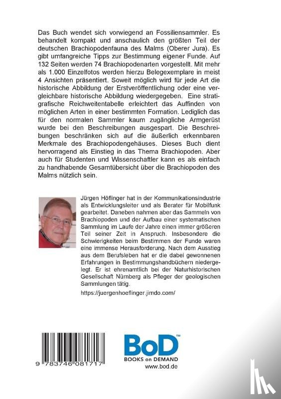 Hoeflinger, Jurgen - Die Brachiopoden des deutschen Malm