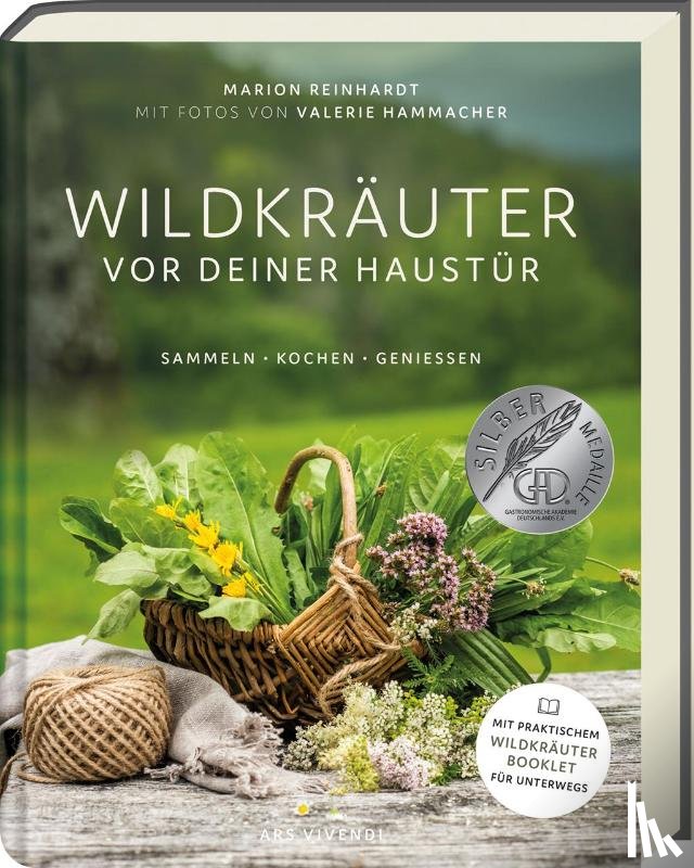Reinhardt, Marion - Wildkräuter vor deiner Haustür - Silbermedaille GAD 2022 - Deutscher Kochbuchpreis (bronze)