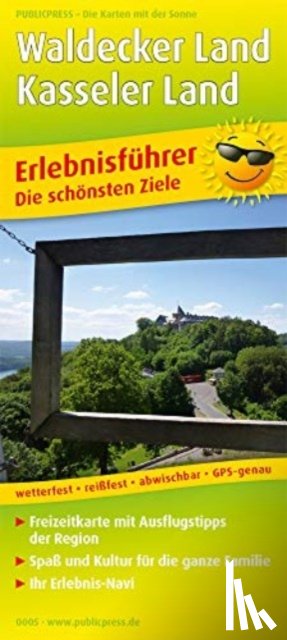  - Waldecker Land - Kasseler Land, adventure guide and map 1:105,000