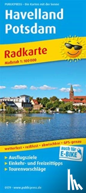  - Havelland - Potsdam, cycling map 1:100,000