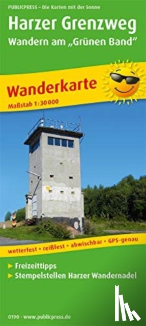  - Harzer Grenzweg, hiking map 1:50,000