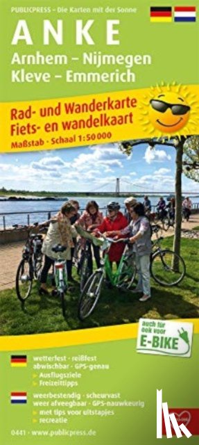  - ANKE, cycling and hiking map 1:50,000
