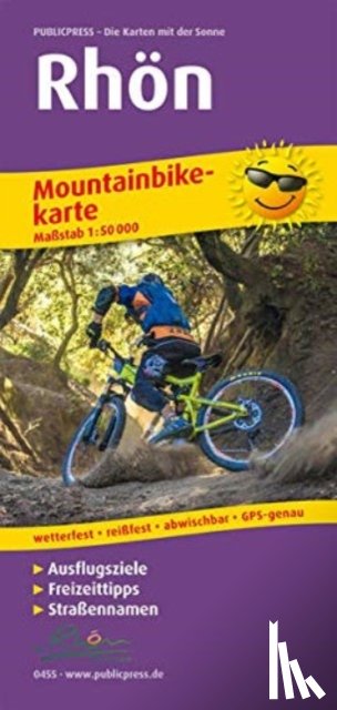  - Rhoen, mountain bike map 1:50,000