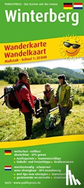  - Winterberg, hiking map 1:25,000