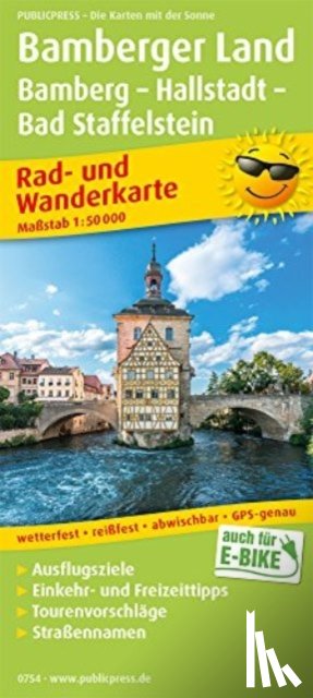  - Bamberger Land, cycling and hiking map 1:50,000