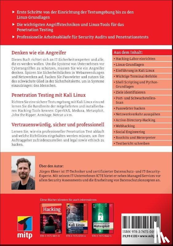 Ebner, Jürgen - Einstieg in Ethical Hacking
