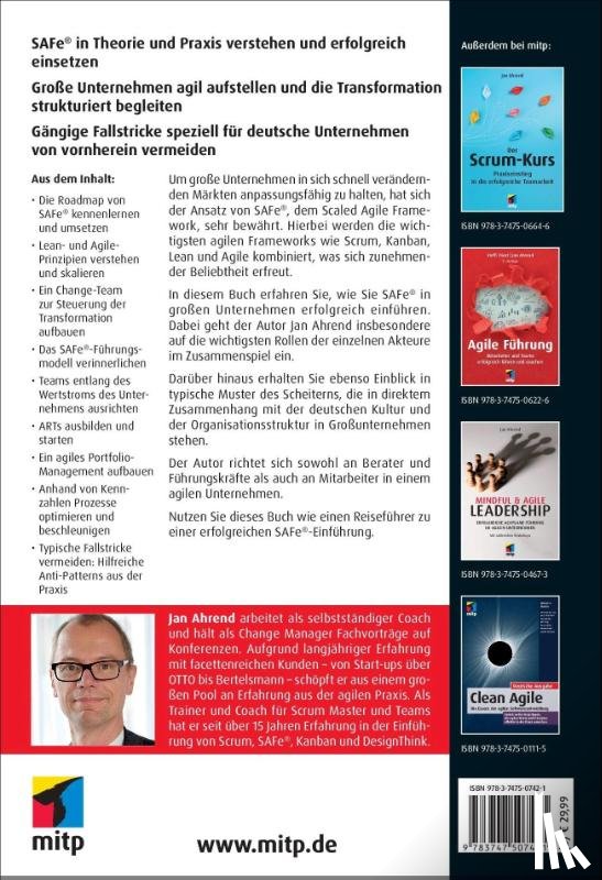 Ahrend, Jan - SAFe® 6.0 im Unternehmen implementieren