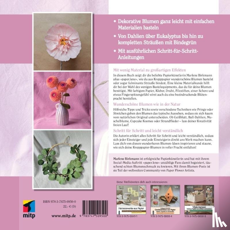 Birkmann, Marlene - Papierblumen aus Krepppapier basteln