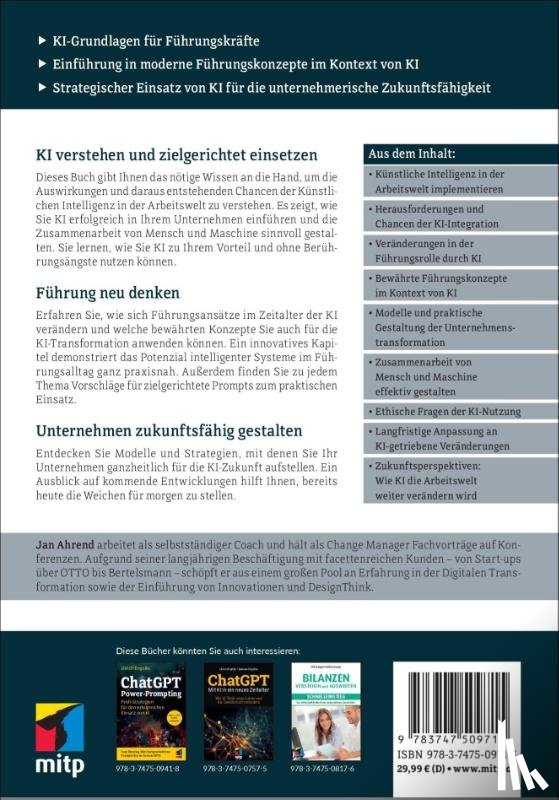 Ahrend, Jan - KI braucht Führung