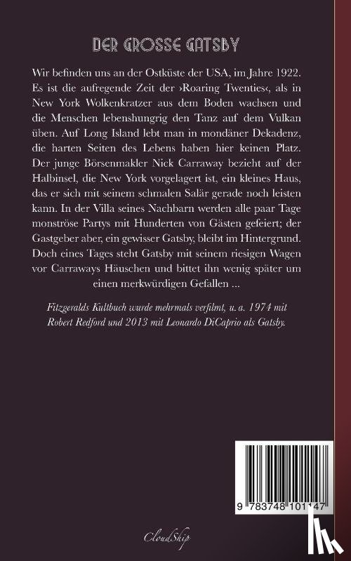 Fitzgerald, F Scott - Der große Gatsby