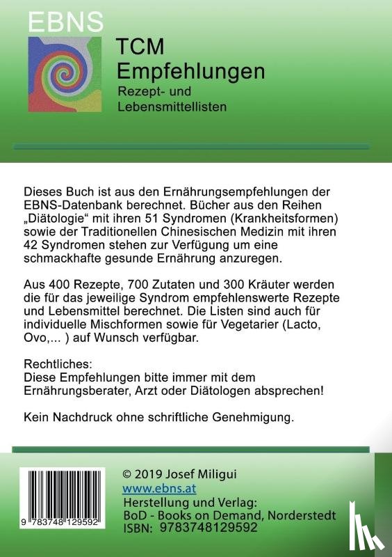 Miligui, Josef - TCM - Dickdarm - Trockenheit des Dickdarms