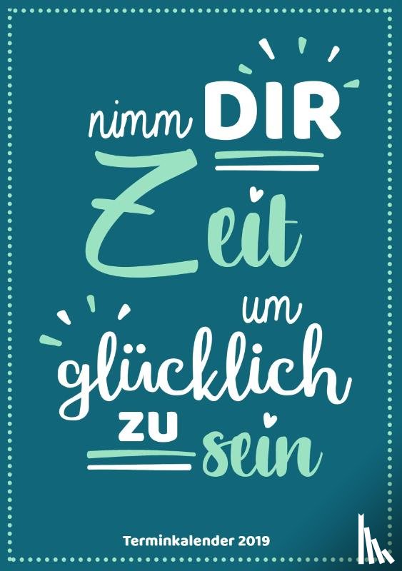 Lino, Luna - Der Terminkalender 2019 in A5 - Organisiere ab sofort deinen Alltag