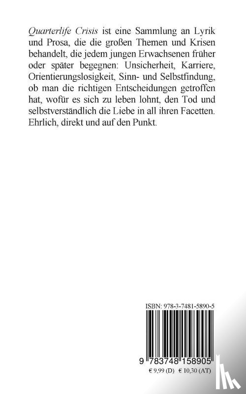 Osswald, Max - Quarterlife Crisis