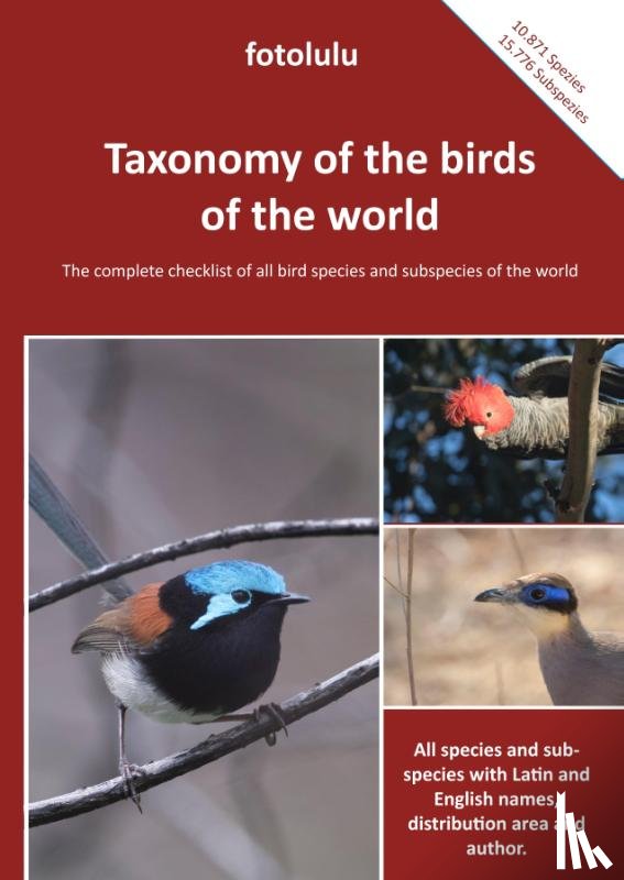 Fotolulu - Taxonomy of the birds of the world