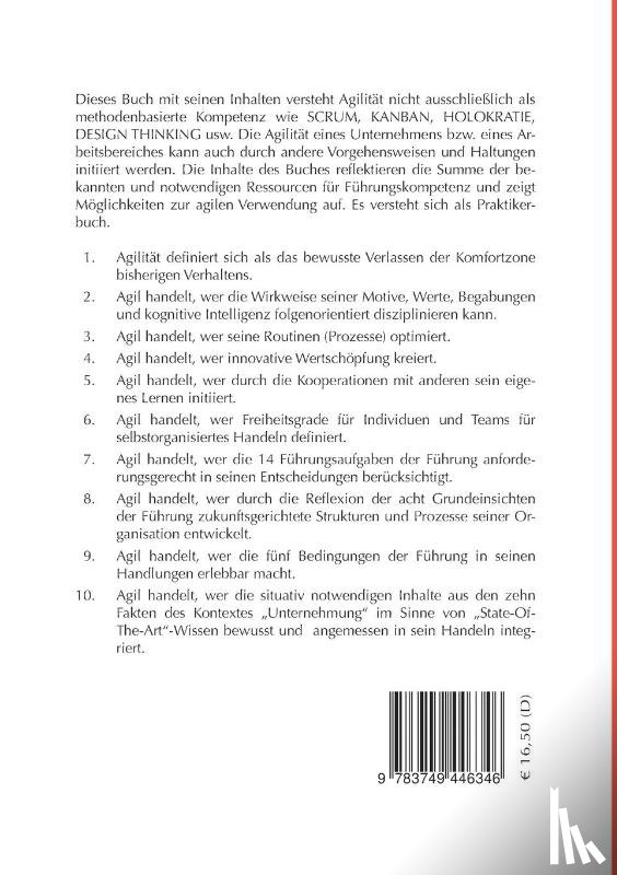 Meier, Rolf - Das agile Mind - Set der Fuhrungskompetenz