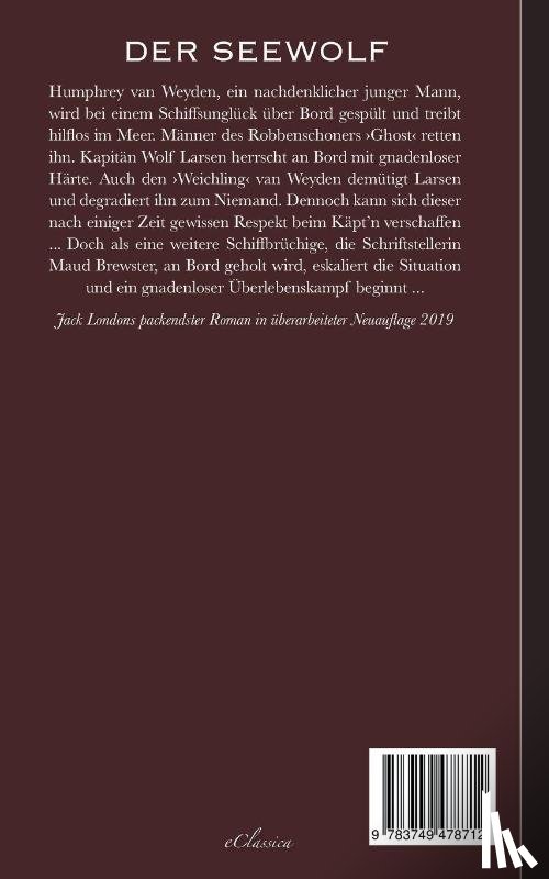 London, Jack - Der Seewolf