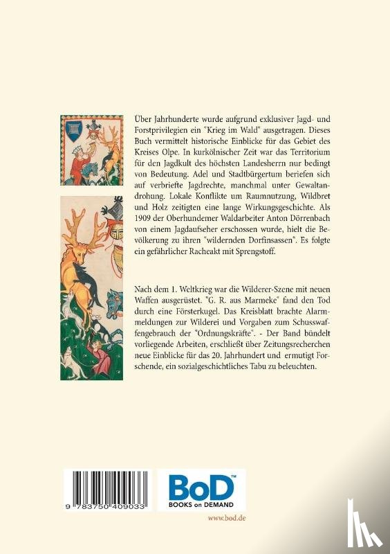 Burger, Peter, Hoeffer, Otto, Scherer, Wingolf - Heimliche Jagd