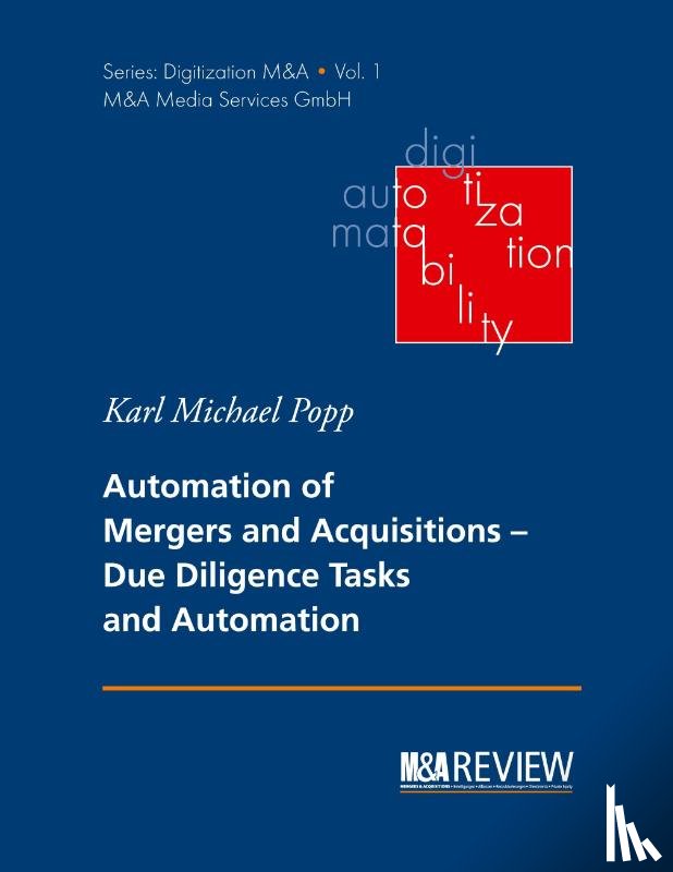 Popp, Karl Michael - Automation of Mergers and Acquisitions
