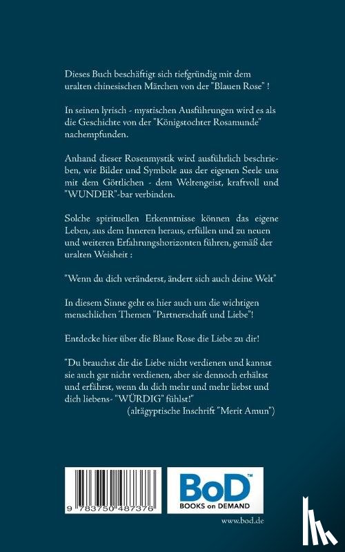 Englert, Axel - Das Mysterium der blauen Rose