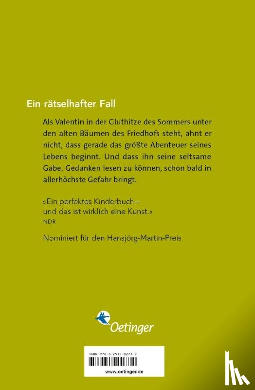 Boie, Kirsten - Der Junge, der Gedanken lesen konnte