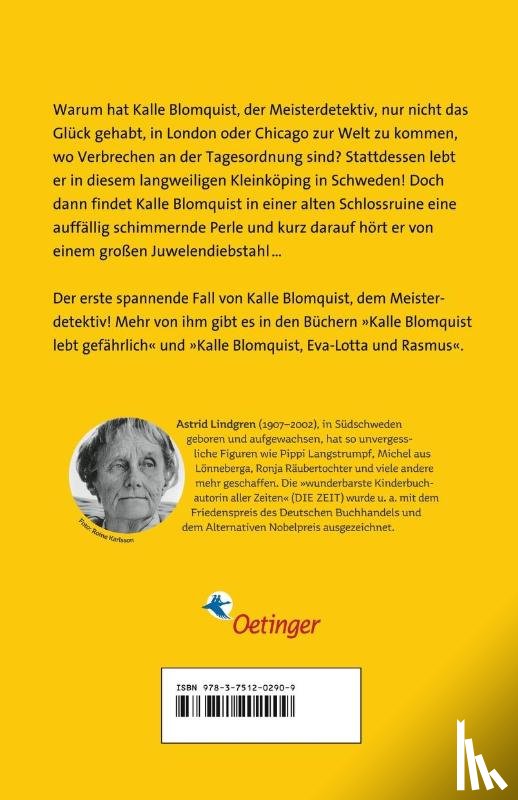 Lindgren, Astrid - Kalle Blomquist 1. Meisterdetektiv