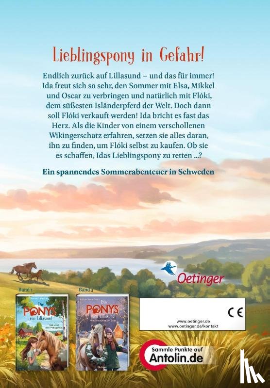 Orso, Kathrin Lena - Die Ponys von Lillasund 2. Schatzsuche auf vier Hufen