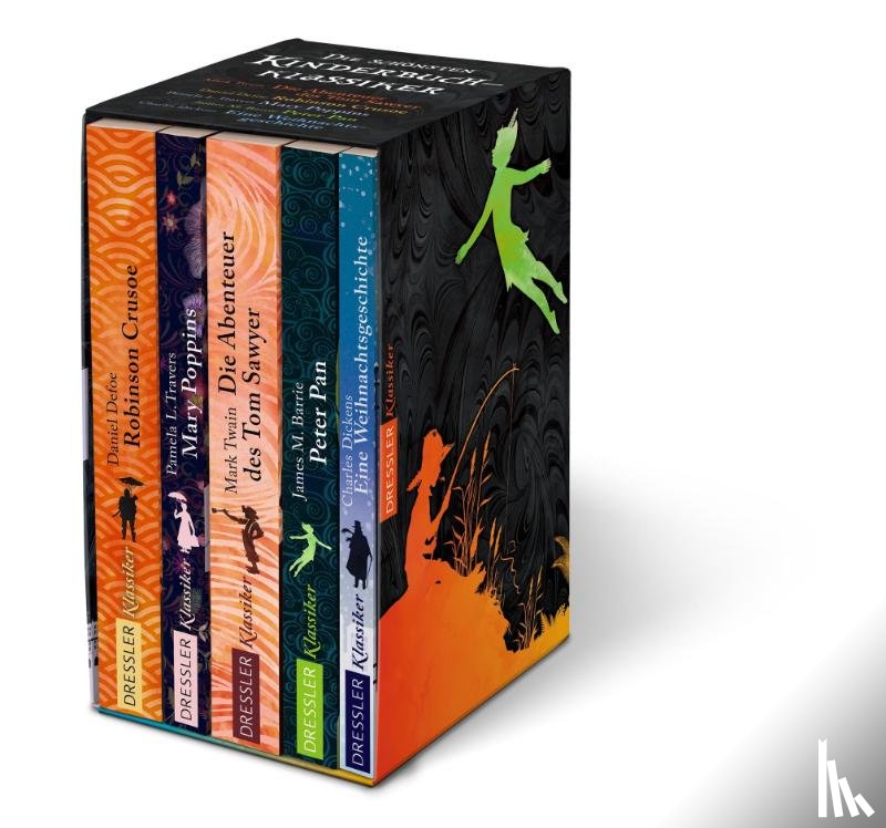 Travers, Pamela L., Defoe, Daniel, Twain, Mark, Dickens, Charles - Die schönsten Kinderbuchklassiker