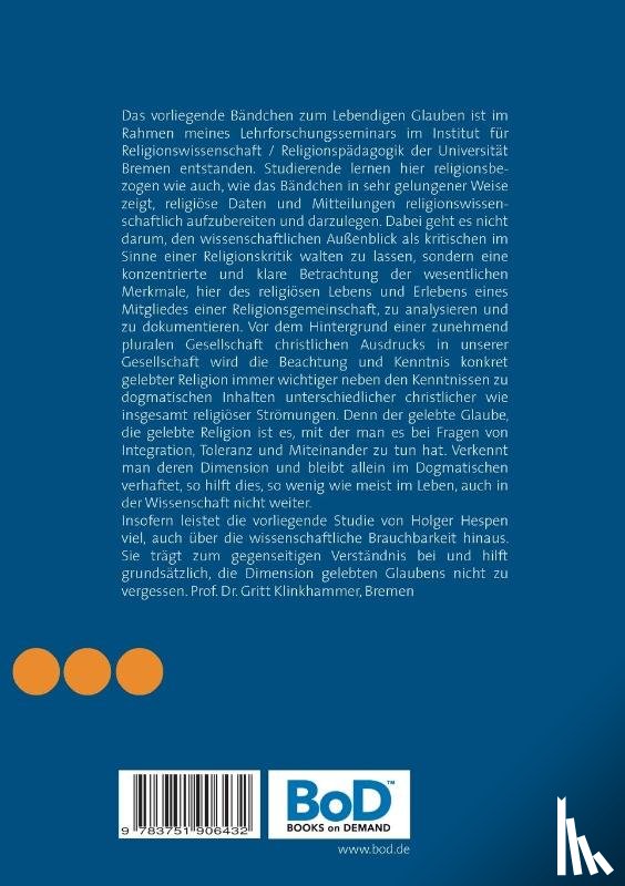Hespen, Holger - Lebendiger Glaube