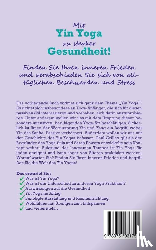 Sonnenberg, Flora - Mit Yin Yoga zu starker Gesundheit