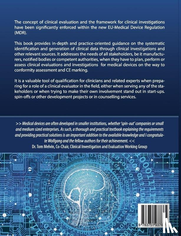 Ecker, Wolfgang, Labek, Gerold, Mittermayr, Tarquin - Clinical Evaluation and Investigation of Medical Devices under the new EU-Regulation