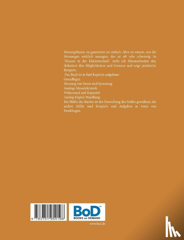 Lang, Walter - Messen in der Elektrotechnik