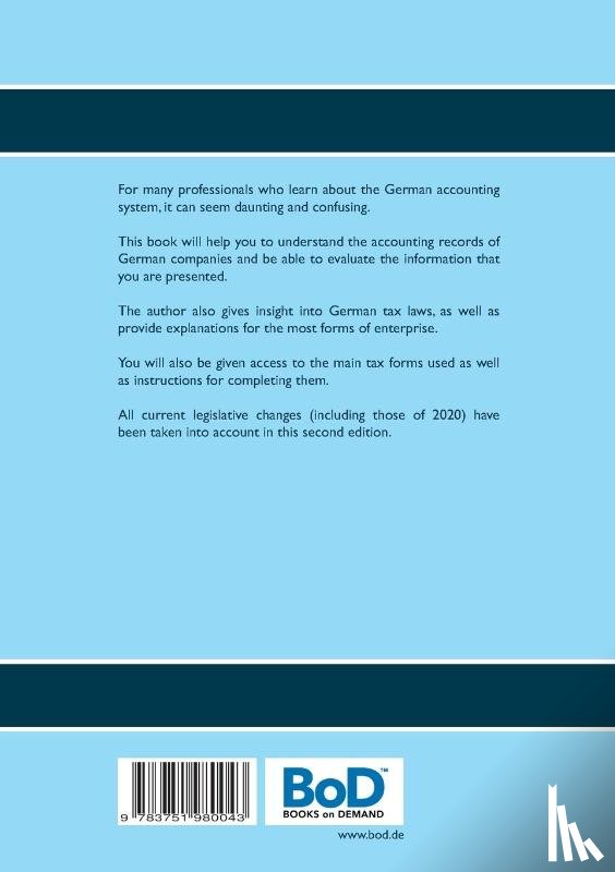 Schellin, Wolf-Dieter - An Introduction to the German Accountancy System