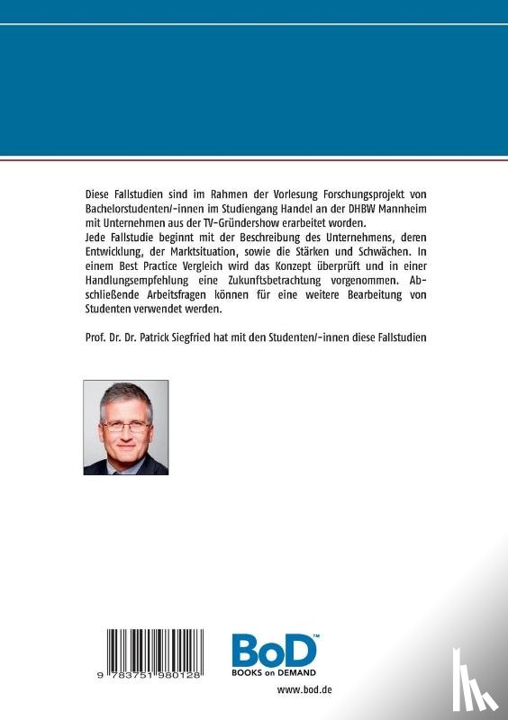Siegfried, Patrick - Strategische Analysen von KMU-Unternehmenskonzepten
