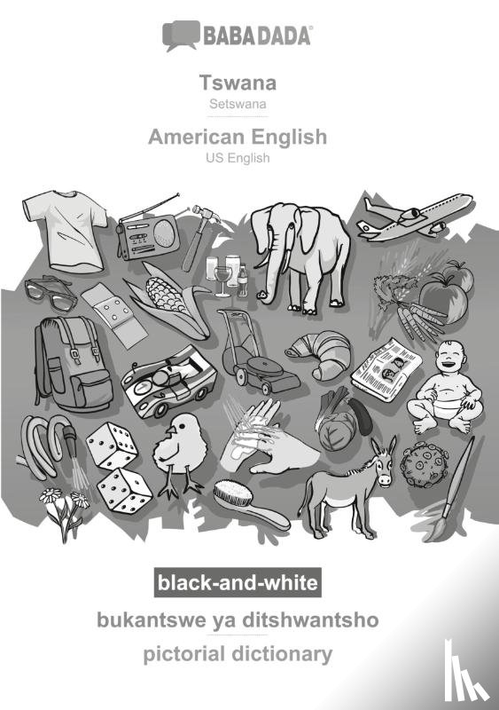 Babadada Gmbh - Tswana - American English, bukantswe ya ditshwantsho, BW