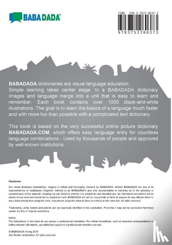 Babadada Gmbh - Osterreichisches Deutsch - Hausa, Bildworterbuch, BW