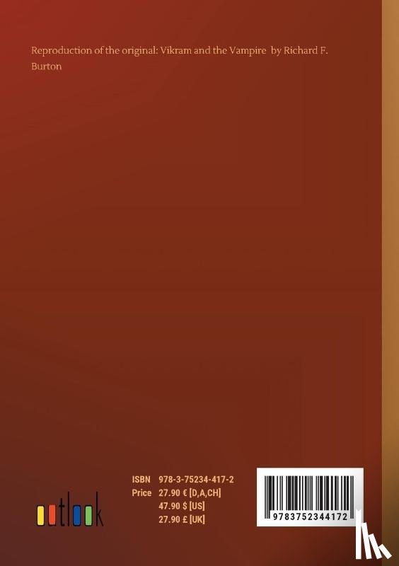 Burton, Richard F - Vikram and the Vampire