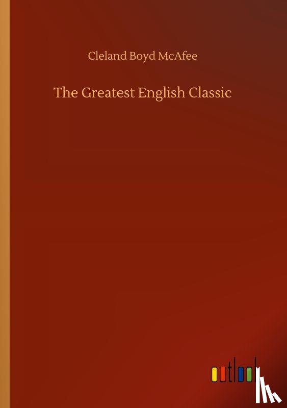 McAfee, Cleland Boyd - The Greatest English Classic